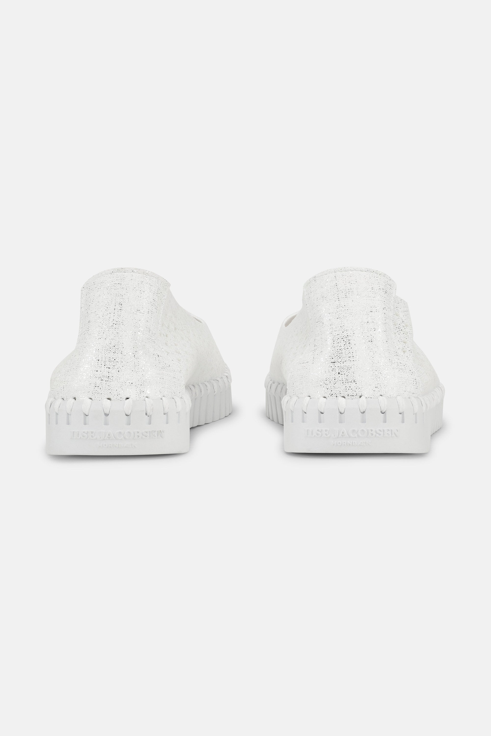Tulip Sko Glitter - White White